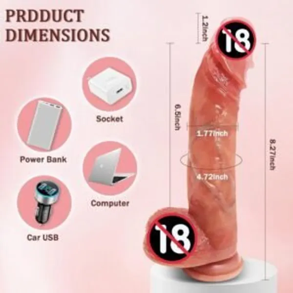 Lovemehoney_Realistic_Hands_Free_Rechargeable_Personal_Massager_With_Heating_Suction_Base_Remote_Control_Lube_Included