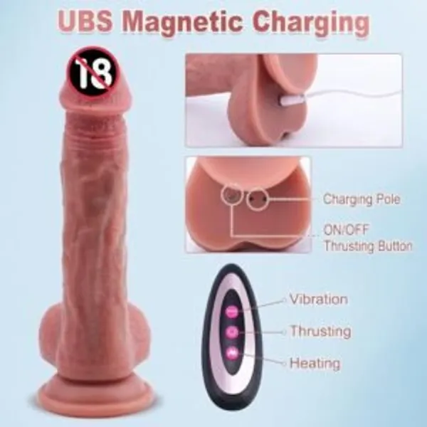 Lovemehoney_Realistic_Hands_Free_Rechargeable_Personal_Massager_With_Heating_Suction_Base_Remote_Control_Lube_Included