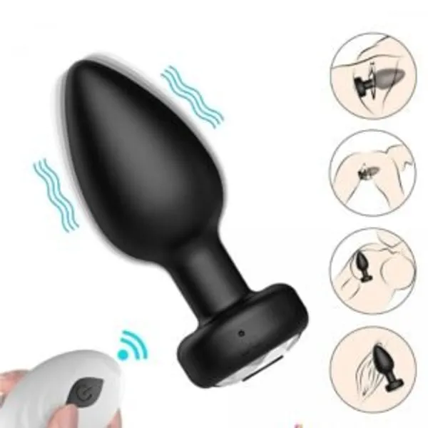 Lovemehoney_Wireless_Remote_Control_Silicone_Butt_Plug_Prostate_Massager_Rechargeable_Anal_Vibrator_For_Men_Couples