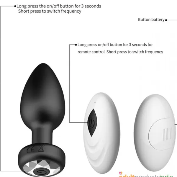 Lovemehoney_Wireless_Remote_Control_Silicone_Butt_Plug_Prostate_Massager_Rechargeable_Anal_Vibrator_For_Men_Couples