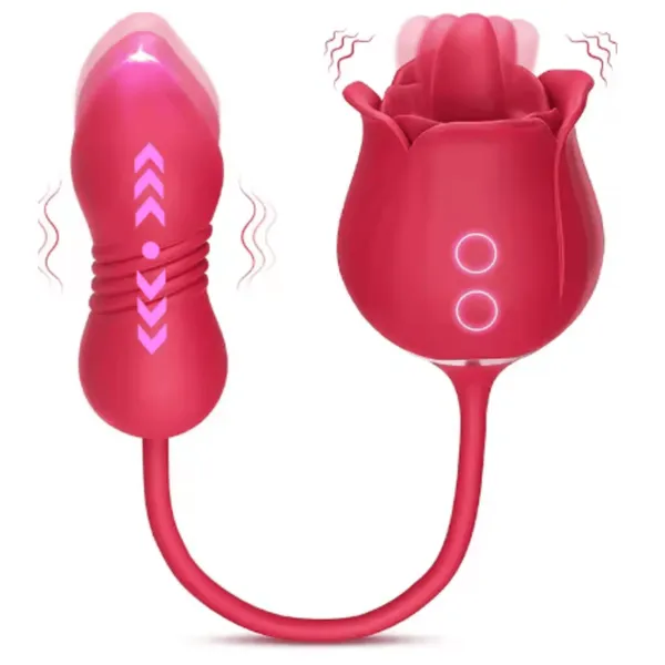 Lovemehoney_2_In_1_Rose_Shape_Body_Relaxation_Massager_For_Women_Dual_Vibration_Led_Control_Usb_Rechargeable