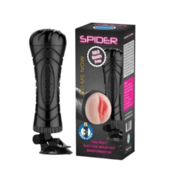 Lovemehoney_Spider_Series_Soft_Silicone_Massager_For_Men_Real_Feel_Design_With_Textured_Inner_Tunnel