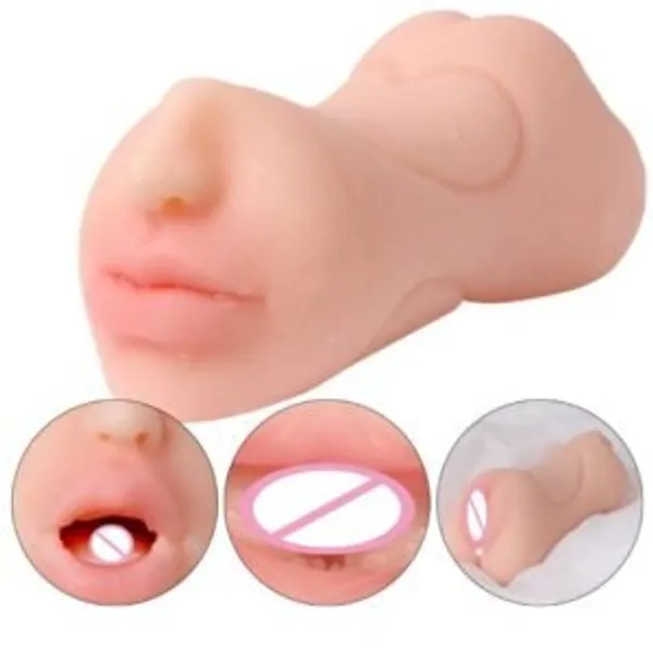Lovemehoney_3_In_1_Dual_Channel_Comfort_Cup_Mouth_Vaginal_Anal_Texture_Soft_Silicone_Sleeve