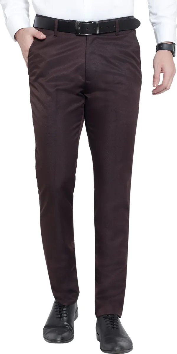 RRFASHION_Slim_Fit_Men_Brown_Trousers_()