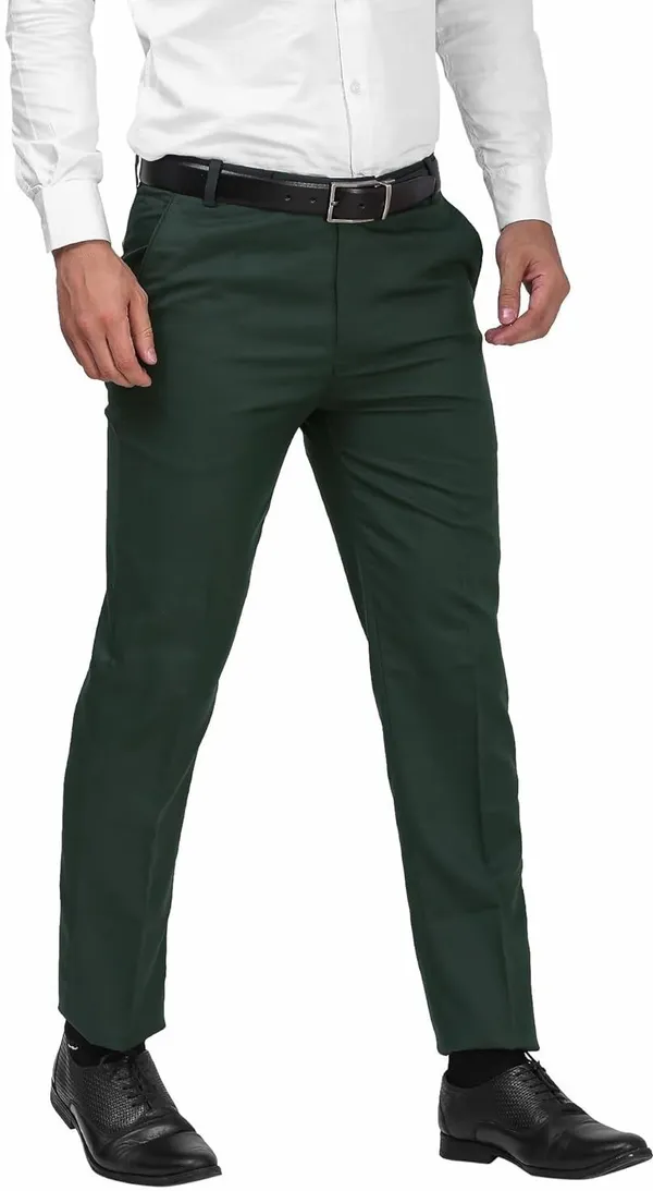 BRDFASHION_Slim_Fit_Men_Dark_Green_Trousers_()