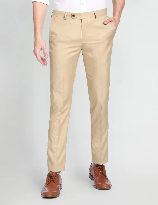 ALTARO_Slim_Fit_Men_Cream_Trousers_()