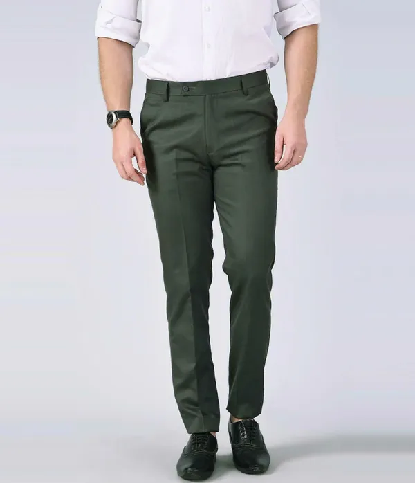 ALTARO_Slim_Fit_Men_Green_Trousers_()