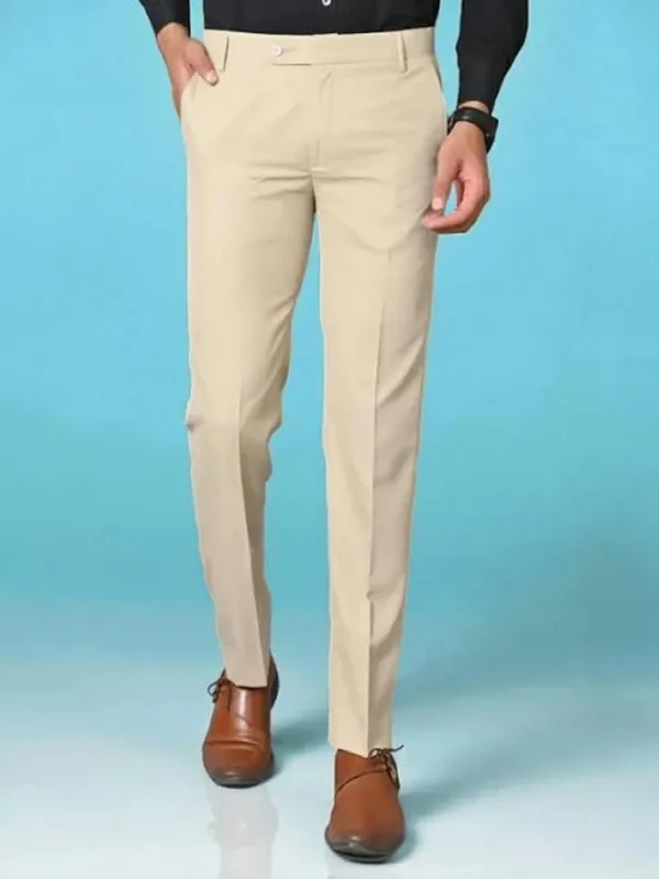 BRDFASHION_Slim_Fit_Men_Beige_Trousers_()