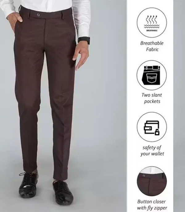 BRDFASHION_Slim_Fit_Men_Brown_Trousers_()