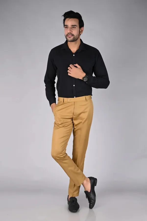 BRDFASHION_Slim_Fit_Men_Gold_Trousers_()