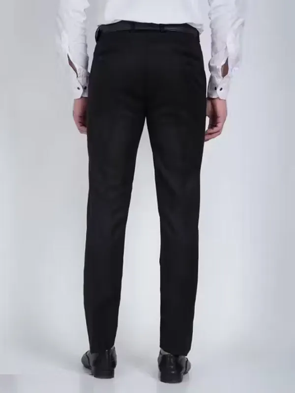 BRDFASHION_Comfort_Fit_Men_Black,_Grey_Trousers_()
