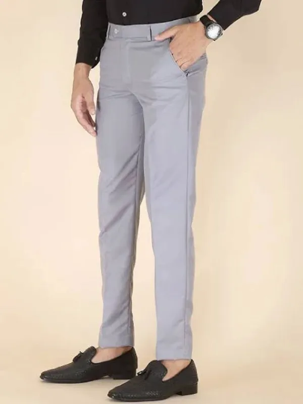 BRDFASHION_Comfort_Fit_Men_Black,_Grey_Trousers_()