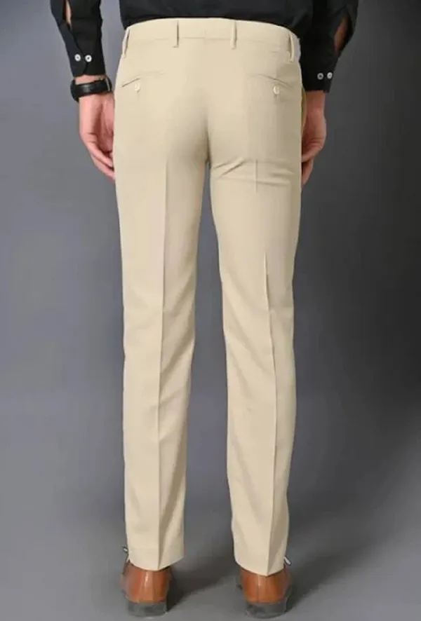 BRDFASHION_Comfort_Fit_Men_Black,_Cream_Trousers_()