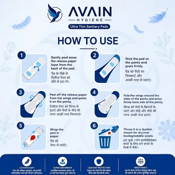 Avain_Hygiene_XXXL_Ultra_Thin_Sanitary_30_Pads
