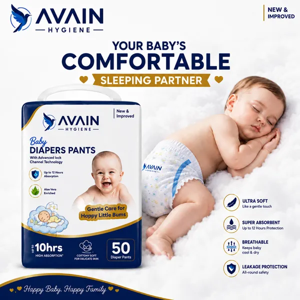 White_Soft_Stretch_Fit_S_Size_Baby_Diaper_Pants_For_Babies