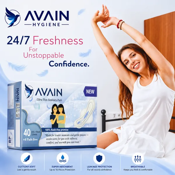 Avain_Ultra_Thin_XXL+_Sanitary_Pads_40_Pads