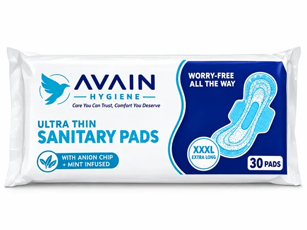 Avain_Hygiene_XXXL_Ultra_Thin_Sanitary_30_Pads