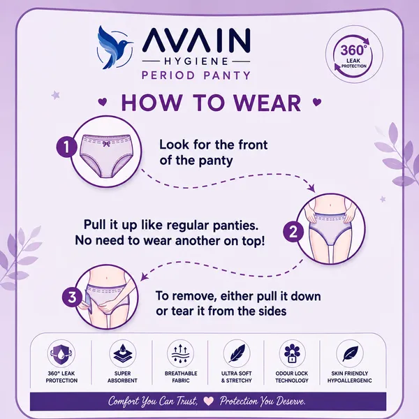 Avain_Hygiene_Super_Absorbent_Period_Panty_For_Women