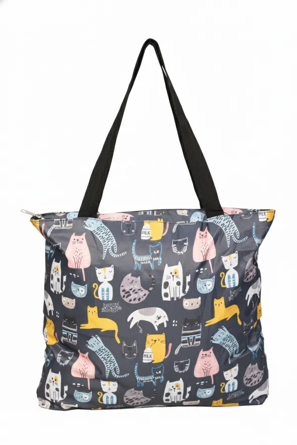 Grey_Patterned_Tote_Bag_For_Women