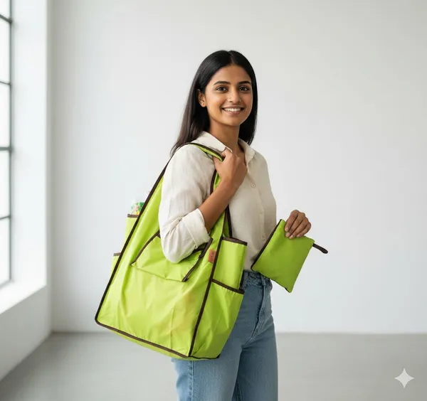 Green_Patterned_Tote_Bag_For_Women