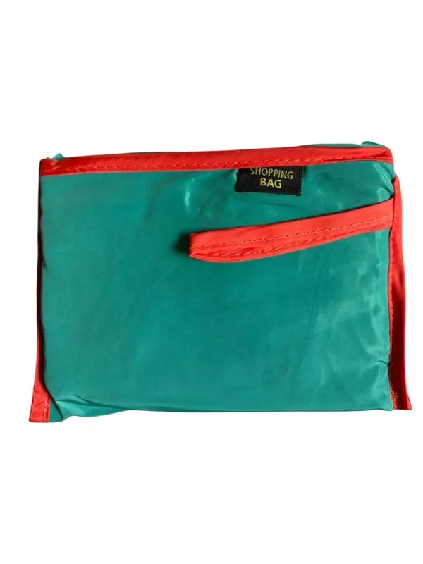 Turquoise_Plain_Zipper_Pouch_For_Women