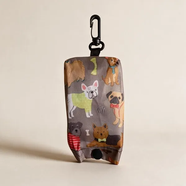 Grey_Printed_Zipper_Pouch_For_Women