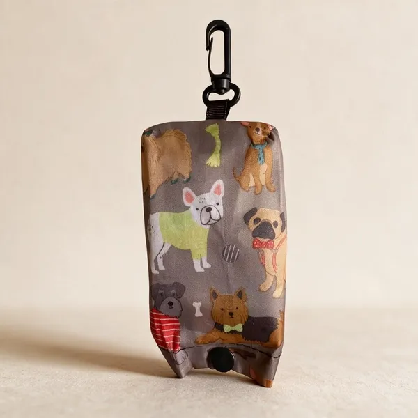Grey_Printed_Zipper_Pouch_For_Women