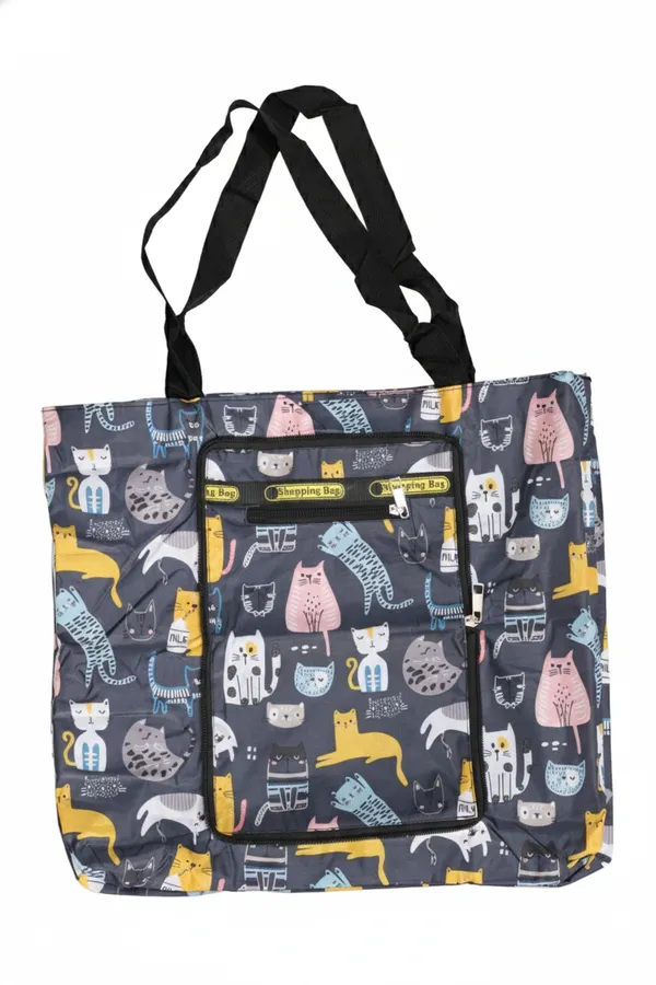 Grey_Patterned_Tote_Bag_For_Women