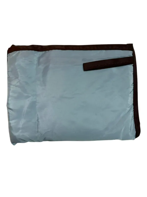 Light_Blue_Plain_Zipper_Pouch_For_Women