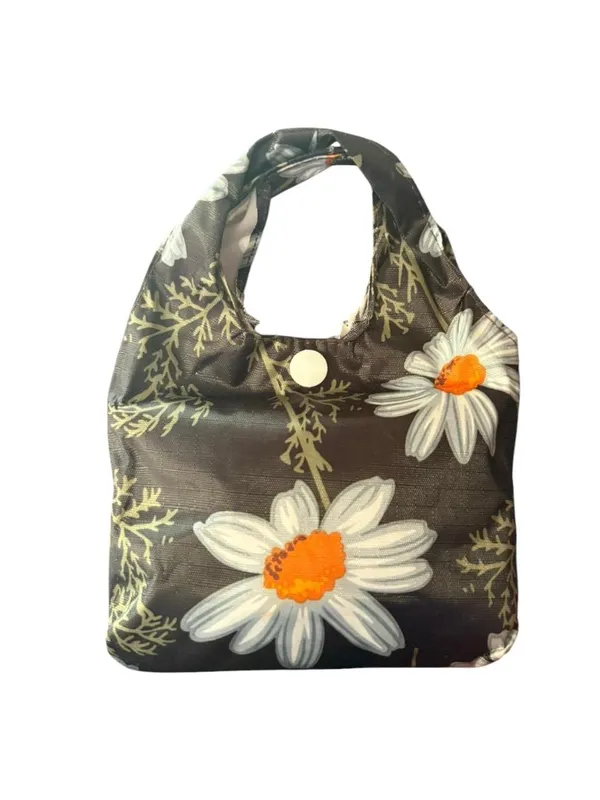 Black_Black_Fabric_Floral_Print_Tote_Bag_For_Women