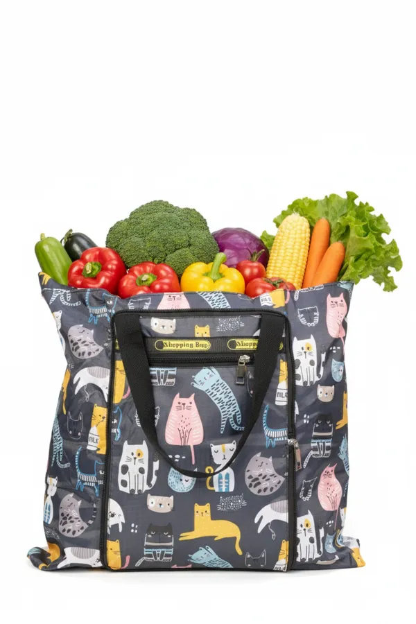 Grey_Patterned_Tote_Bag_For_Women