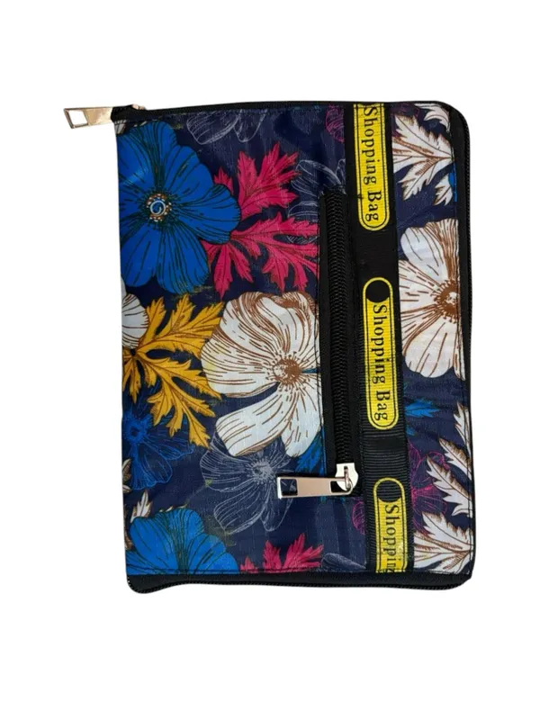 Navy_Printed_Zipper_Pouch_For_Women