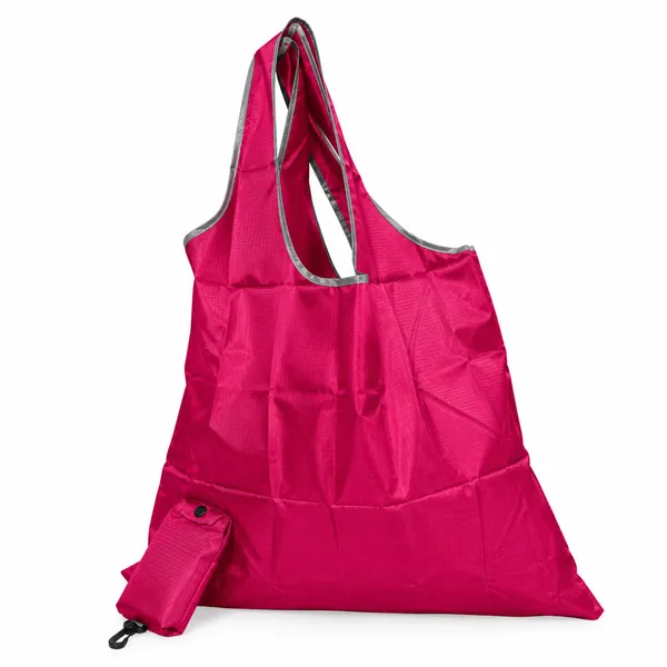 Packable_Roll-Up_Shoulder_Shopping_Bag_with_Clip_Pouch