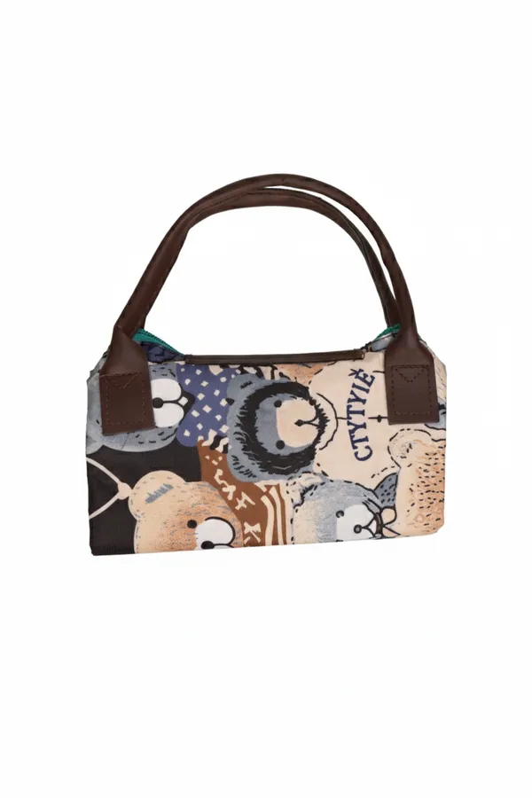 Brown_Printed_Fabric_Handbag_For_Women
