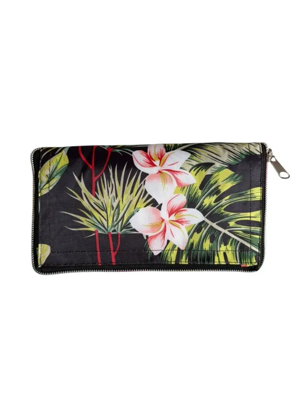 Black_Printed_Zipper_Pouch_For_Women