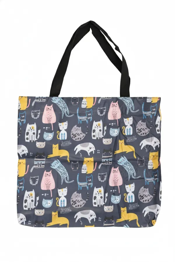 Grey_Patterned_Tote_Bag_For_Women