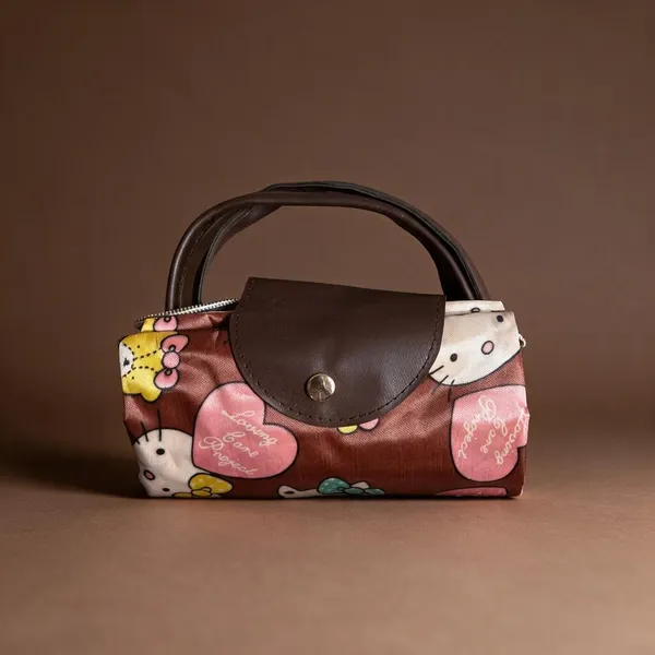 Brown_Printed_Fabric_Handbag_For_Women