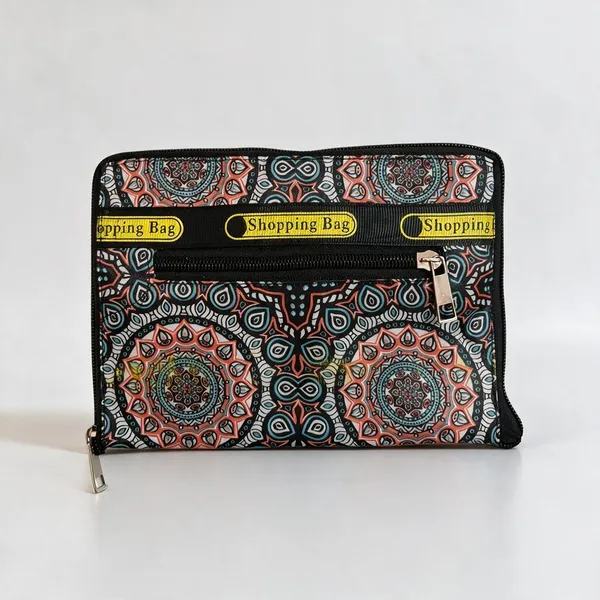Multicolor_Printed_Zipper_Pouch_For_Women