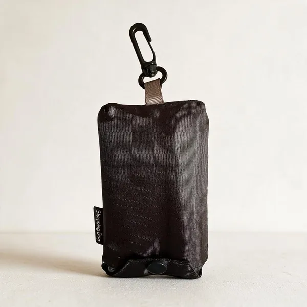 Black_Plain_Zipper_Pouch_For_Women