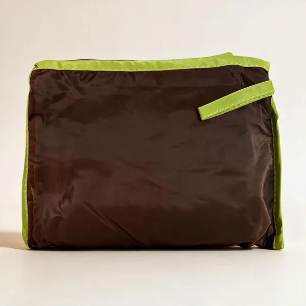 Brown_Plain_Zipper_Pouch_For_Women