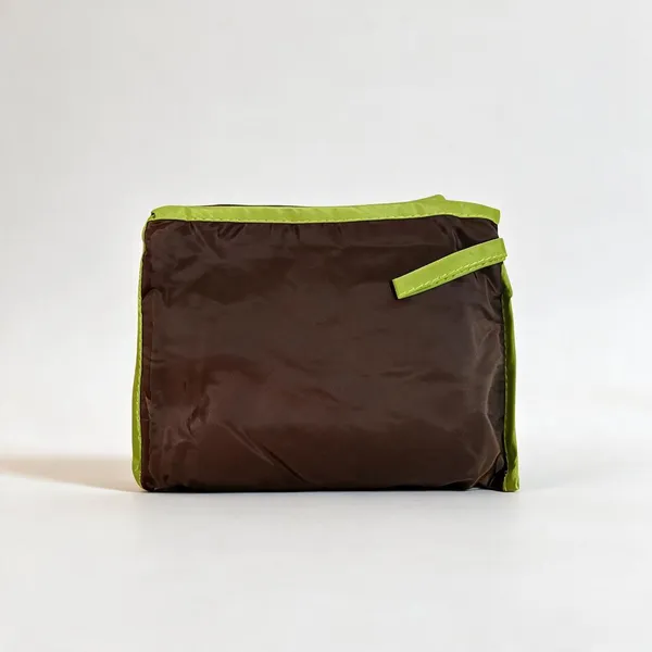 Brown_Plain_Zipper_Pouch_For_Women