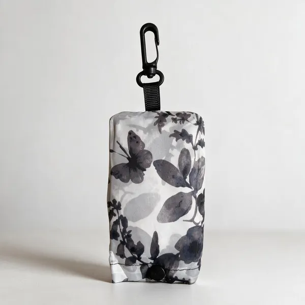 Grey_Printed_Zipper_Pouch_For_Women