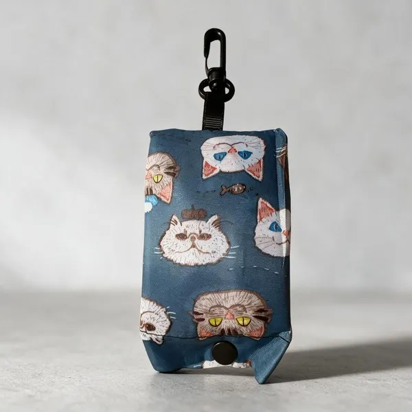 Blue_Printed_Zipper_Pouch_For_Women