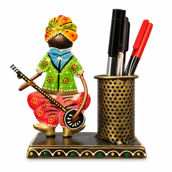 Multicolor_Metal_Pen_Stand_For_Office,_Study_Table