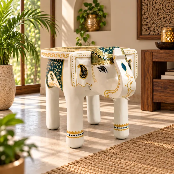 Hand-Painted_Elephant_Kids_Stool