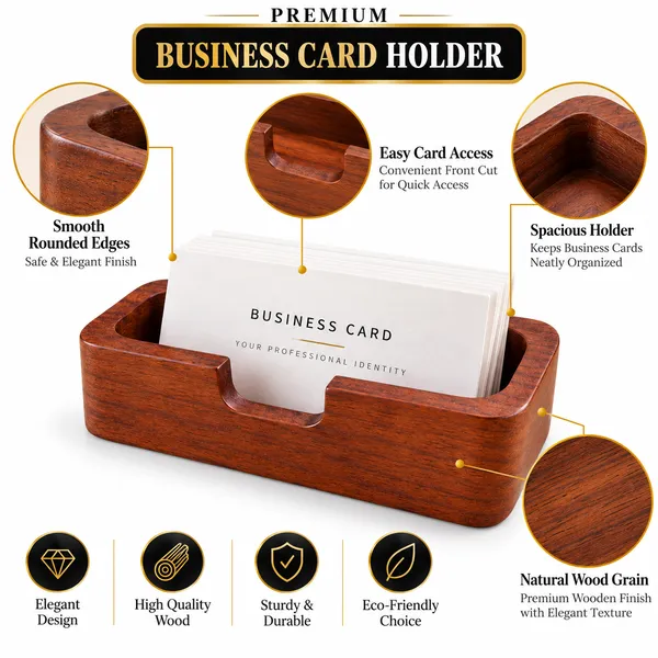 Brown_Wood_Card_Holder_For_Office,_Desk