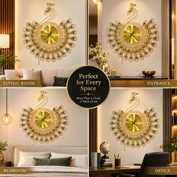 Gold_Metal_Wall_Clock_For_Home,_Office