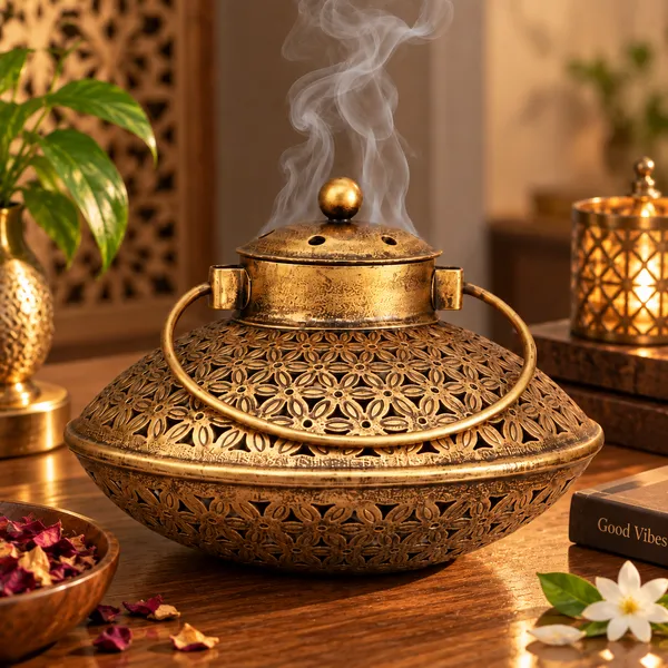 Gold_Metal_Incense_Burner_For_Pooja,_Home_Decor