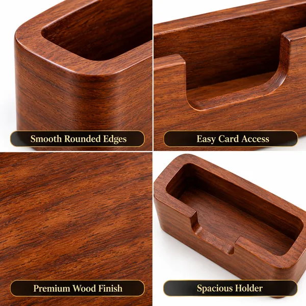 Brown_Wood_Card_Holder_For_Office,_Desk