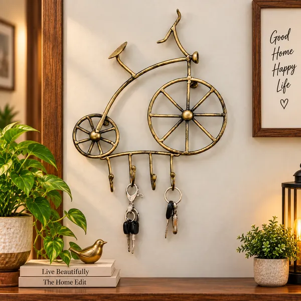 Gold_Wood_Key_Holder_For_Home,_Office